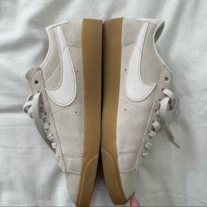 Nike suede shoes